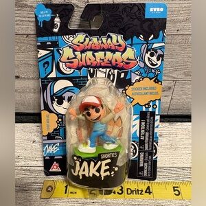 Subway Surfers Jake Action Figure with Red Cap